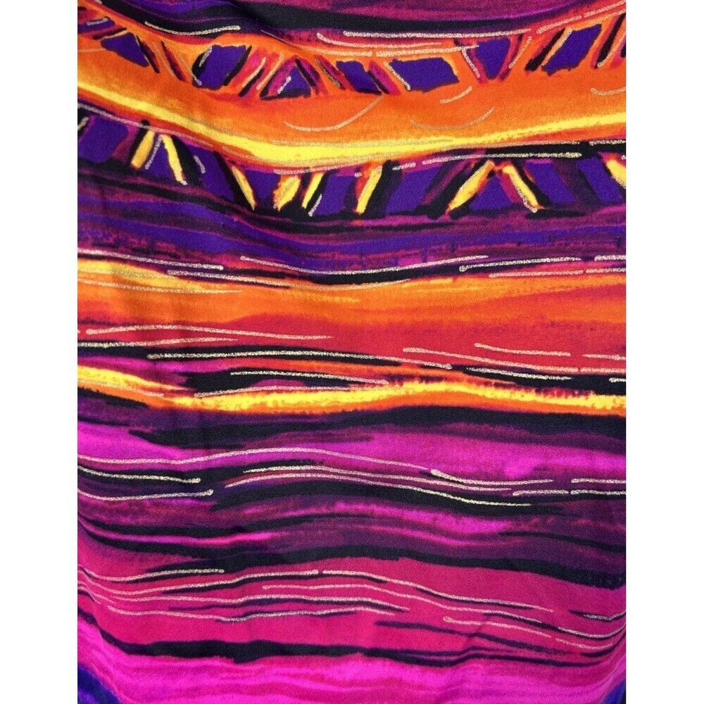 Catherines Sunset Ombre Striped One Piece Swimsuit Plus Size 30W - Picture 12 of 12